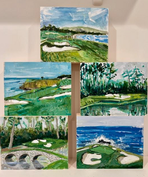 Pebble Beach / Hole 7 | 8x10