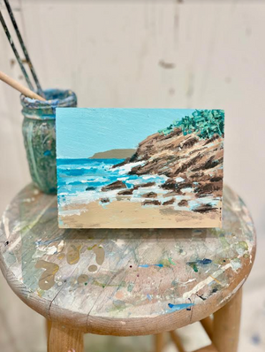 Sand Beach Is Calling Me | 5" x 7"