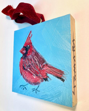 5# Cardinal Ornament 4x4