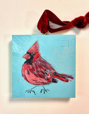 6# Cardinal Ornament 4x4