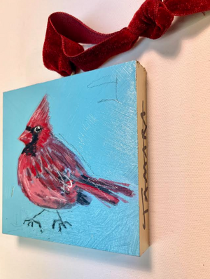 6# Cardinal Ornament 4x4