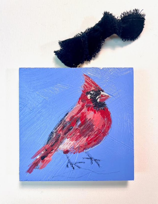 7# Cardinal Ornament 4x4