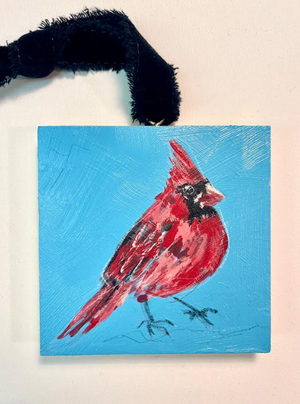 8# Cardinal Ornament 4x4