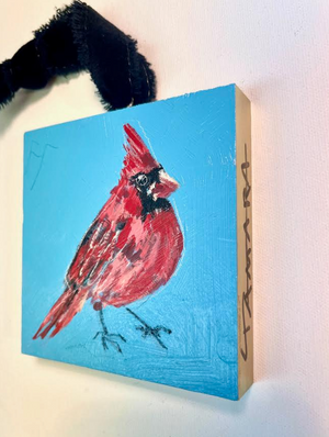 8# Cardinal Ornament 4x4